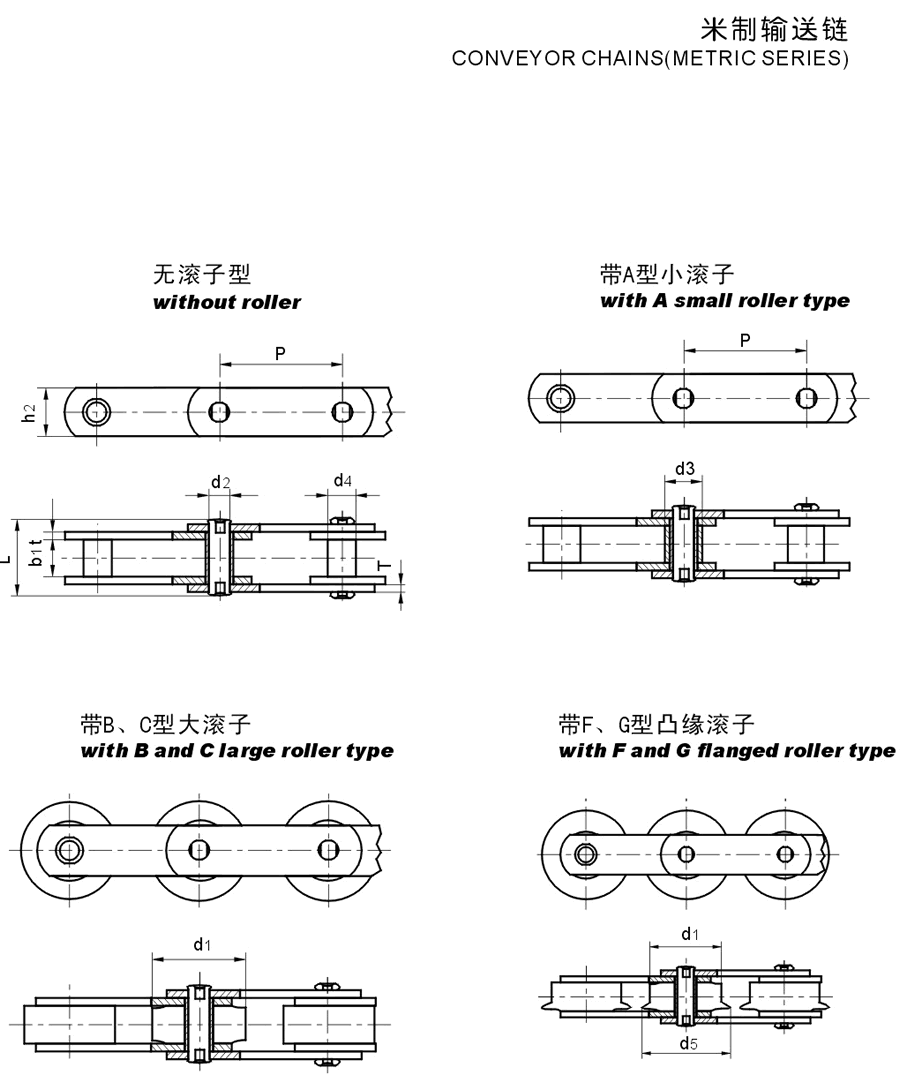 conveyor chain （metric series）